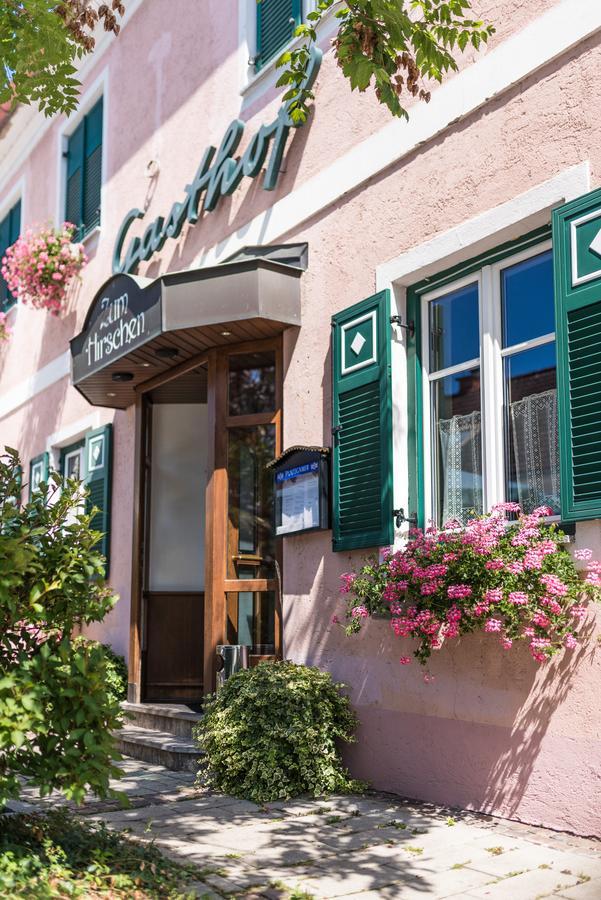 Gasthof Zum Hirschen Hotel Burgau Buitenkant foto