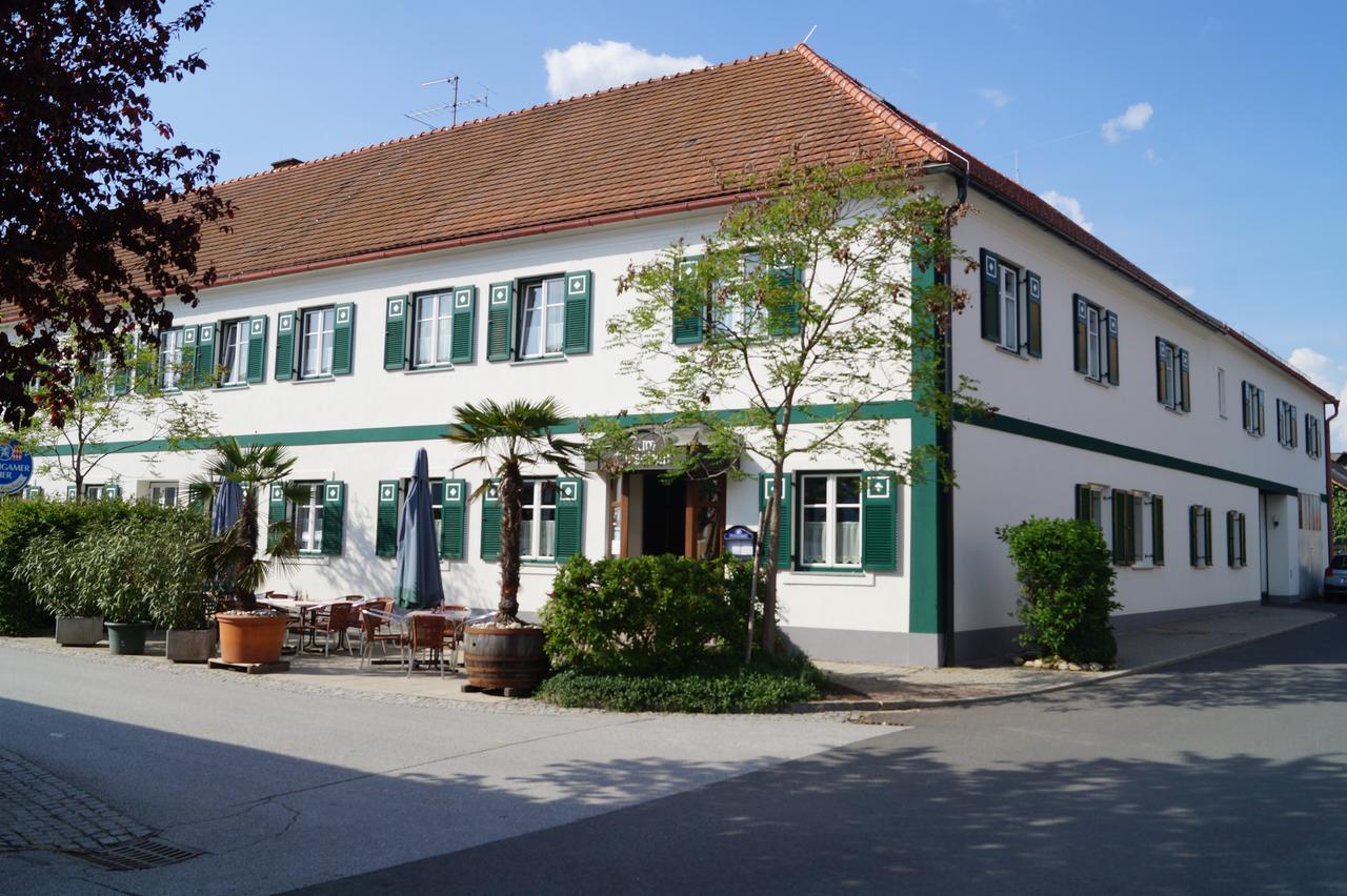 Gasthof Zum Hirschen Hotel Burgau Buitenkant foto